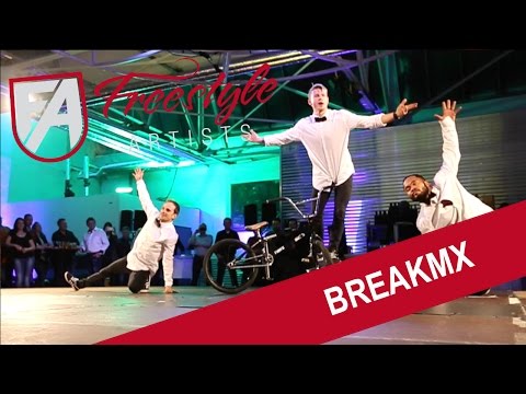 Freestyle Artist - BreakMX Show, Breakdance, BMX Show Renault 2015