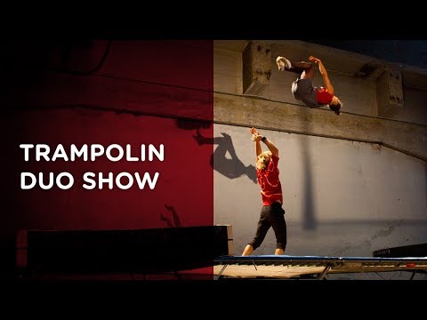 TRAMPOLIN DUO SHOW - Freestyle Artists - Trampolin Show