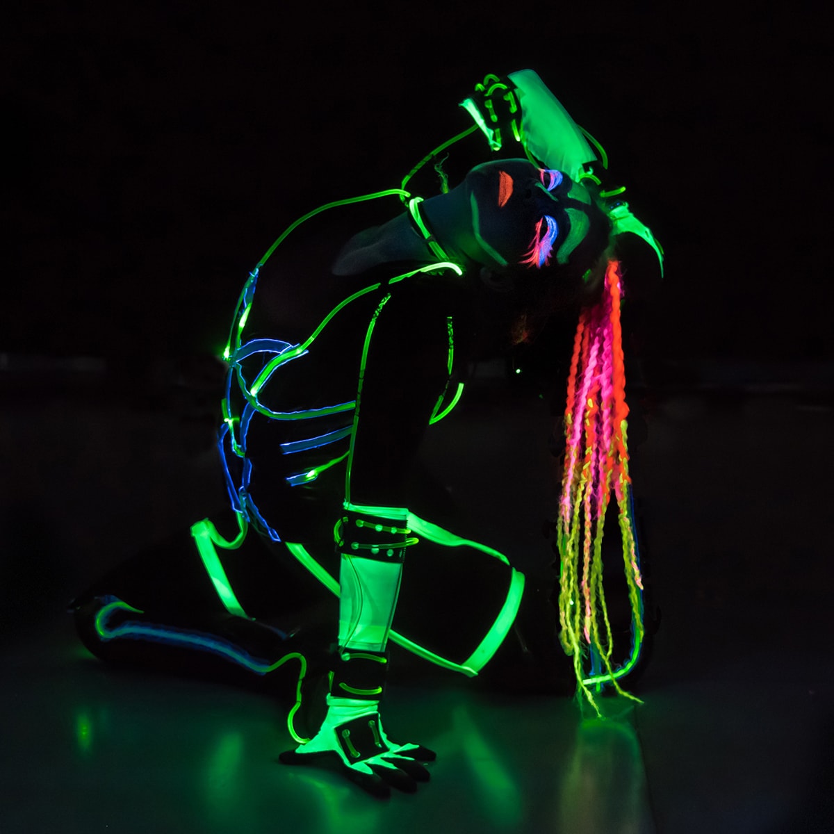 LED Girls Dance Show