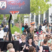 Freestyle-Artists_Basketballshow_Volkswagen Autostadt