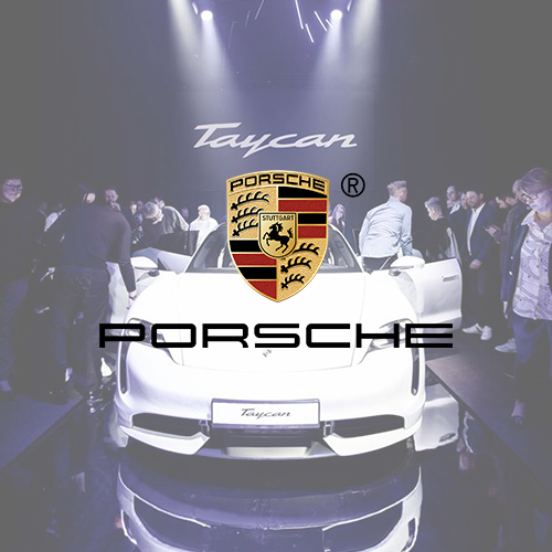 LED Show der Superlative bei Porsche Produktpräsentation.