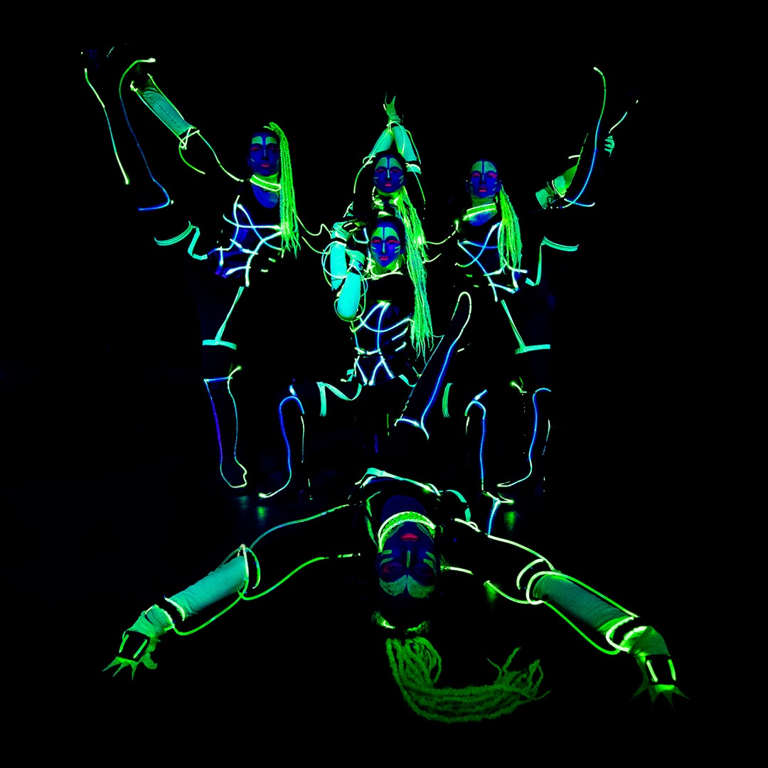 LED Girls Dance Show