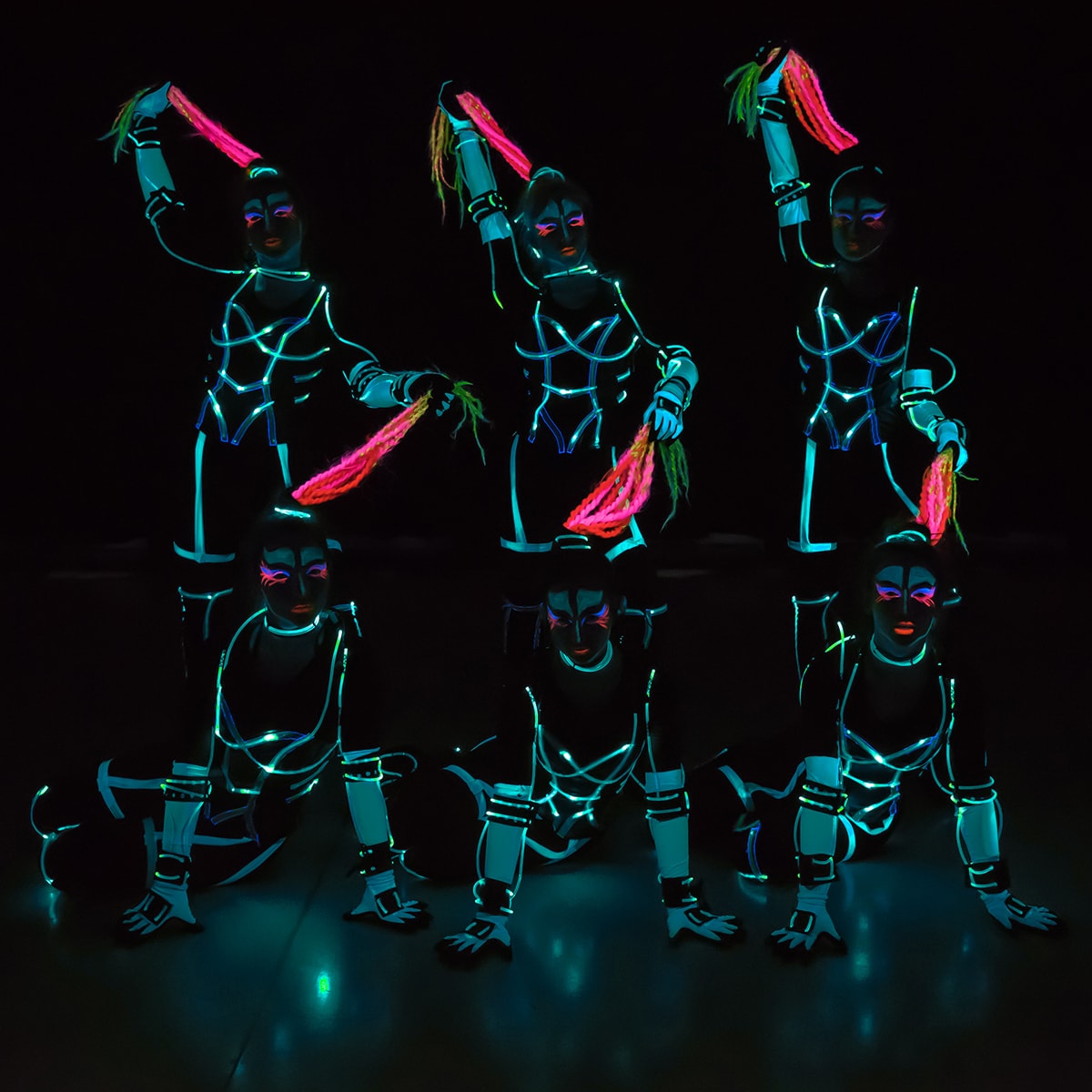 LED Girls Dance Show