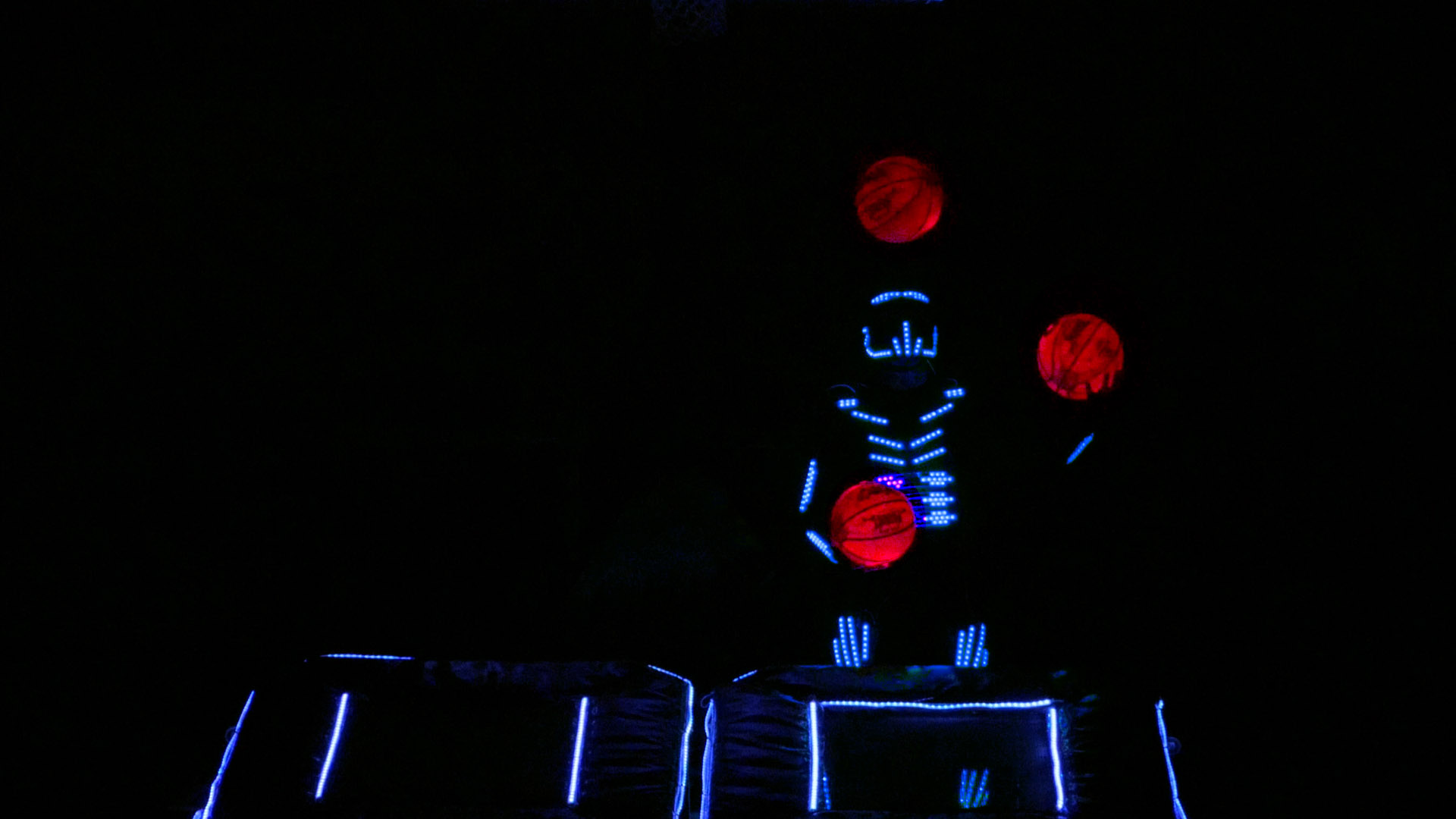 LED Show Basketball