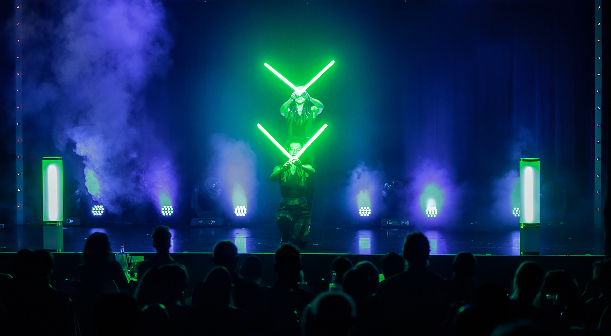 LED Stab Show, Duo Show, Event