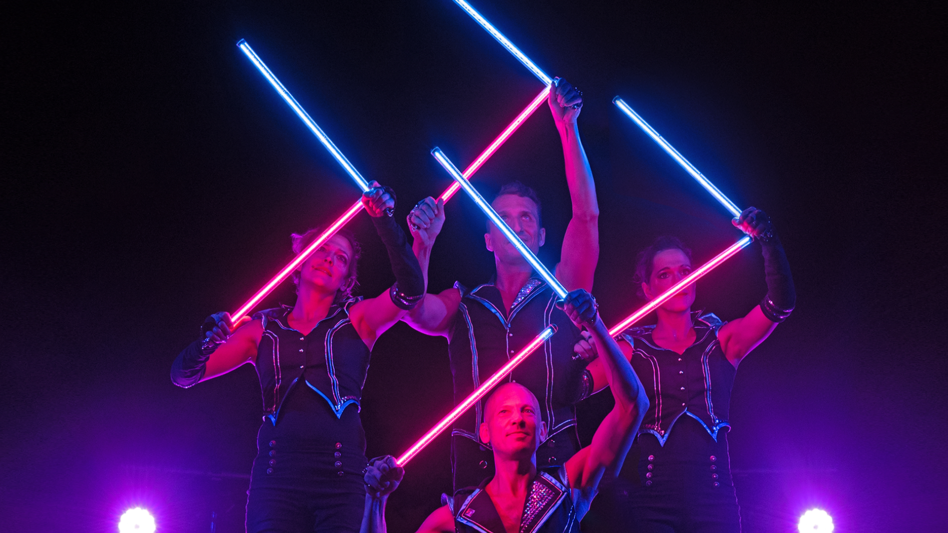 LED Stab Show, Duo Show, Event