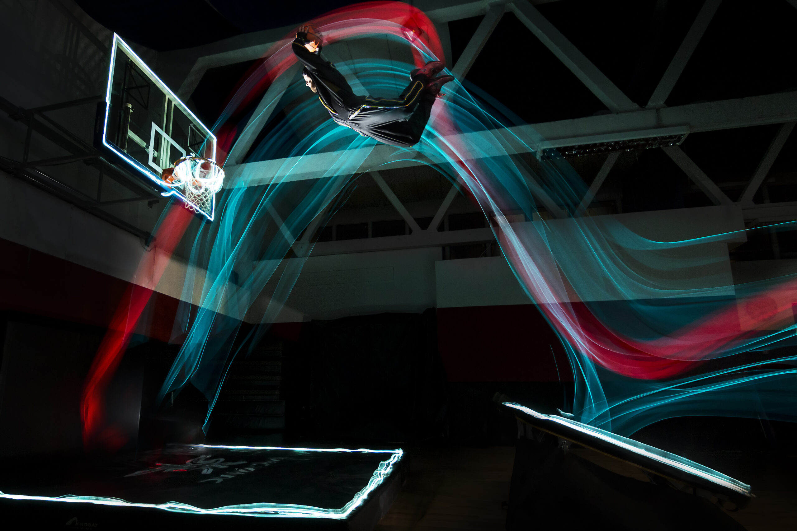 LED Show Basketball