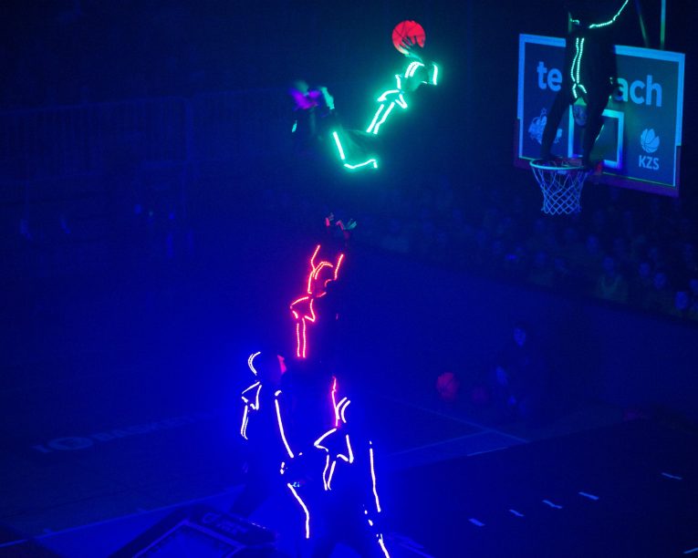LED Show Basketball