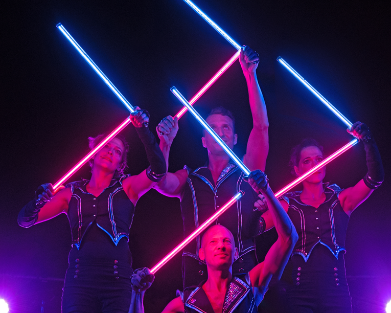 LED Stab Show, Duo Show, Event