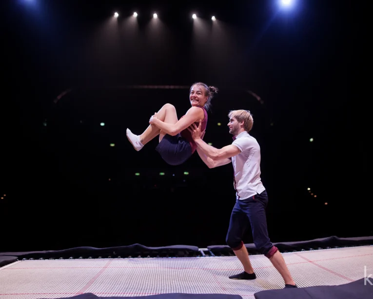 Trampolin Duo Show