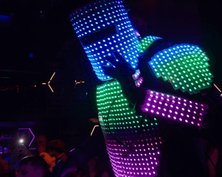 LED Robot Show